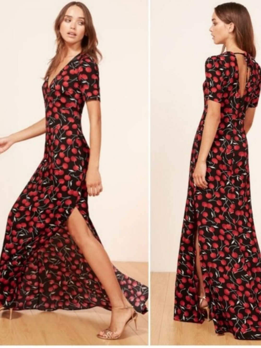 Reformation Briana Dress in Kate Cherry